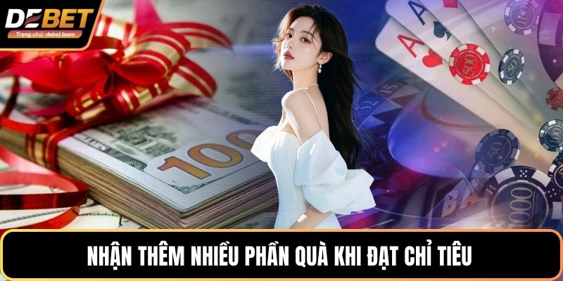 Nhận thêm nhiều phần quà khi đạt chỉ tiêu