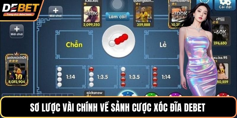 Sơ lược vài chính về sảnh cược Xóc Đĩa Debet