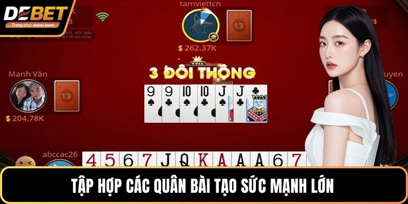 Tập hợp các quân bài tạo sức mạnh lớn