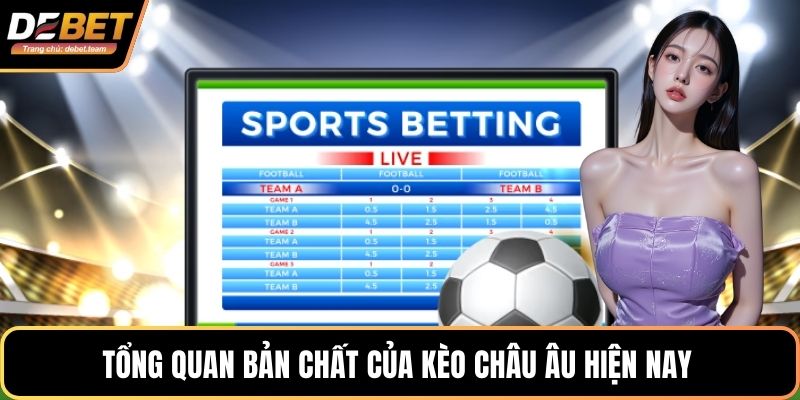 Tổng quan bản chất của kèo châu Âu hiện nay